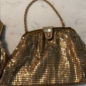 2 whiting and Davis mesh evening bags.